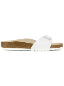Women Birkenstock Buckle Slip-on Slides
