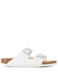 Men Birkenstock Buckle-embellished Slides