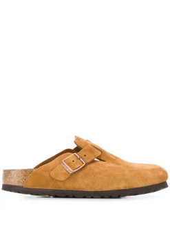 Women Birkenstock Boston Suede Sandals