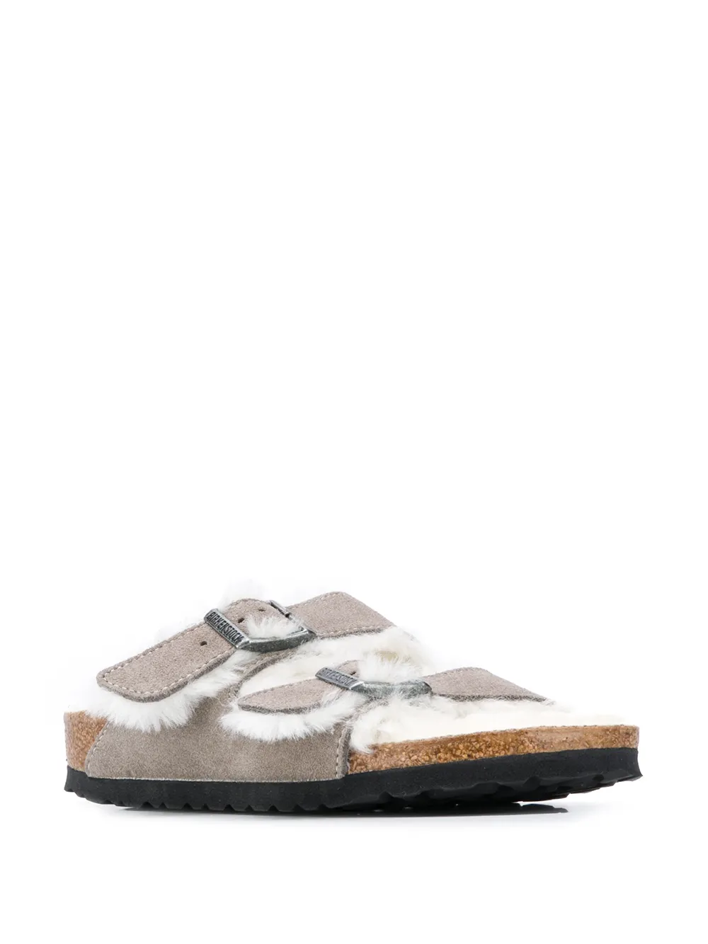 Women Birkenstock Arizona Two-strap Shearling Sandals 2 Women Birkenstock Arizona Two-strap Shearling Sandals - Image 2