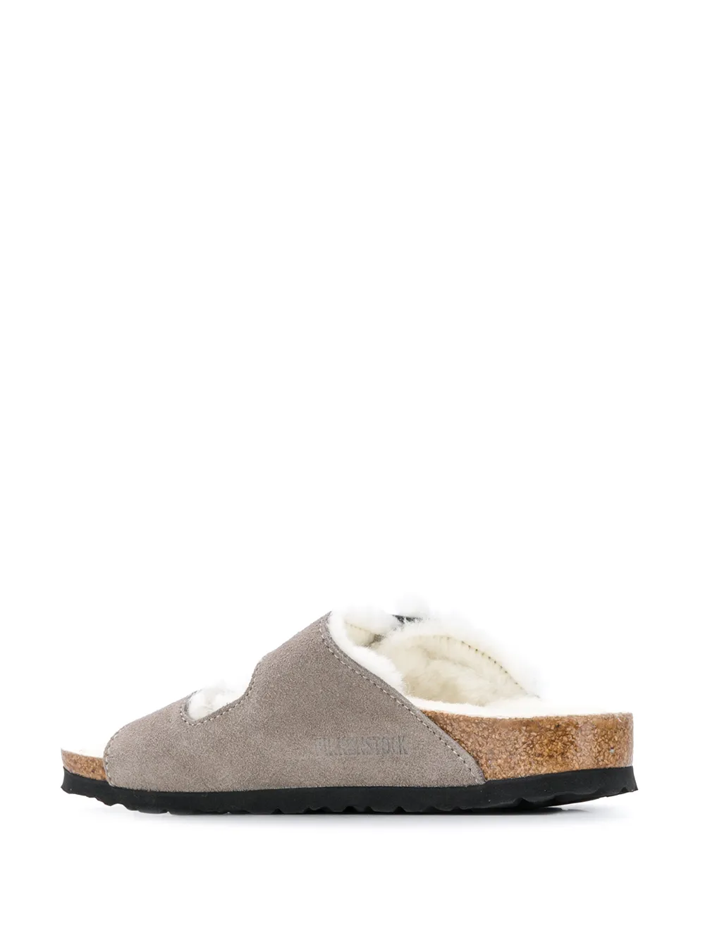 Women Birkenstock Arizona Two-strap Shearling Sandals 3 Women Birkenstock Arizona Two-strap Shearling Sandals - Image 3
