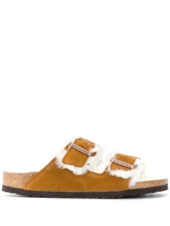 Women Birkenstock Shearling Sandals