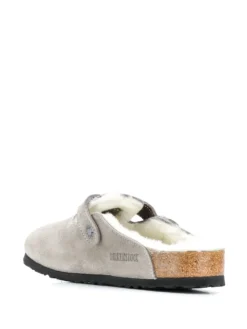 Women Birkenstock Suede Shearling Lined Slippers -Shoe Paradise Shop 15726245 28658705 1000