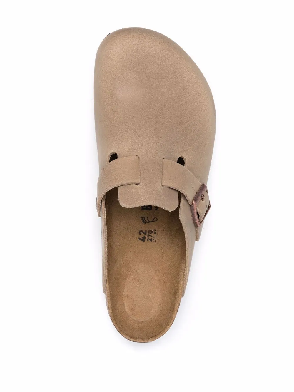 Men Birkenstock Buckled Leather Loafers 4 Men Birkenstock Buckled Leather Loafers - Image 4