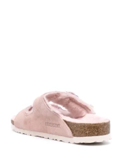 Women Birkenstock Arizona Fur Double-buckle Sandals -Shoe Paradise Shop 17270677 35701347 1000