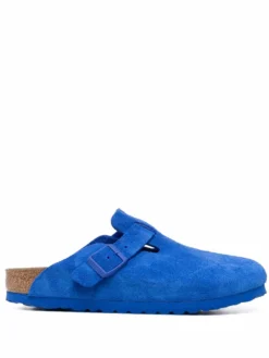 Women Birkenstock Boston Suede Mules