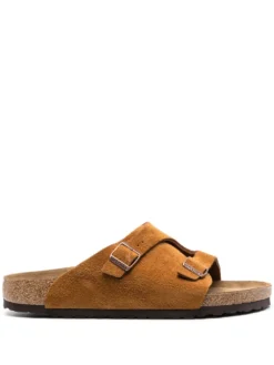 Women Birkenstock Open-toe Buckle-fastening Sandals