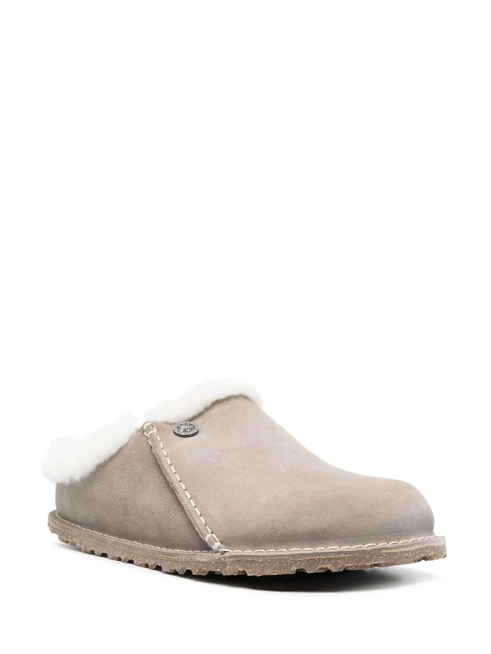 Women Birkenstock Shearling-lined Chunky Mules 2 Women Birkenstock Shearling-lined Chunky Mules - Image 2