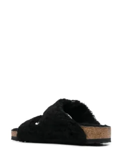 Women Birkenstock Arizona Shearling Slip-on Sandals -Shoe Paradise Shop 19132255 41880353 1000