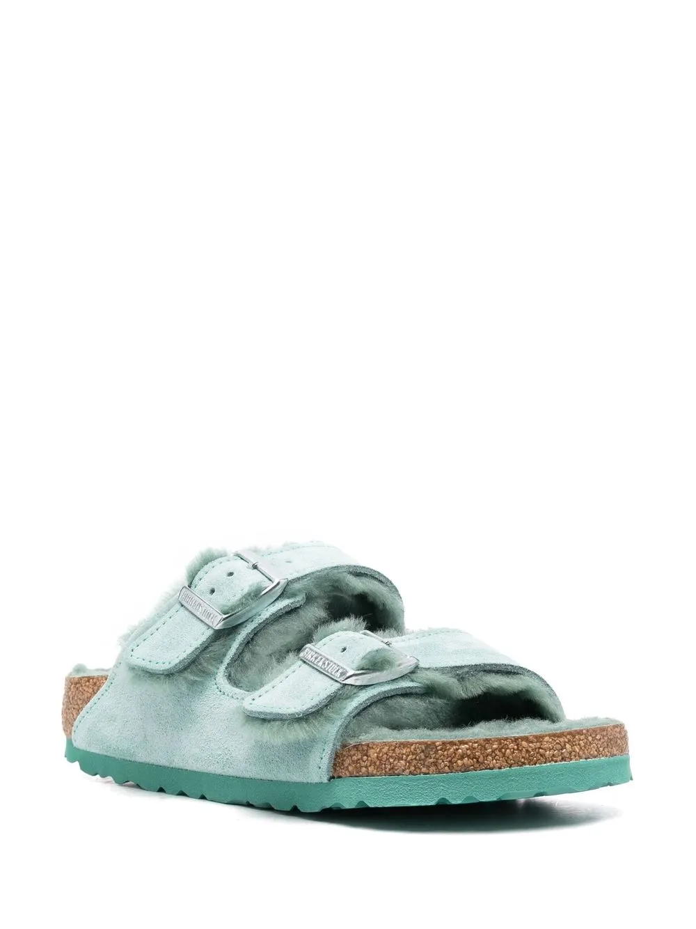 Women Birkenstock Arizona Shearling Sandals 2 Women Birkenstock Arizona Shearling Sandals - Image 2
