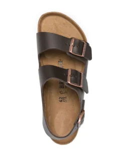 Women Birkenstock Buckle-fastening Leather Sandals -Shoe Paradise Shop 19510672 43506641 1000
