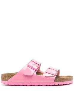 Women Birkenstock Arizona Buckled 30mm Slides