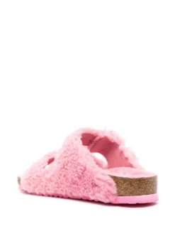 Women Birkenstock Arizona Shearling Big-buckle Sandals -Shoe Paradise Shop 19746938 44242571 1000
