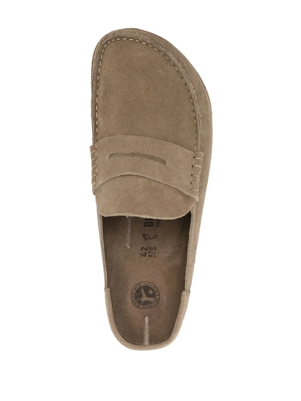 Men Birkenstock Suede Slip-on Loafers 4 Men Birkenstock Suede Slip-on Loafers - Image 4