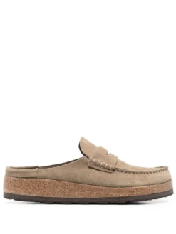 Men Birkenstock Suede Slip-on Loafers