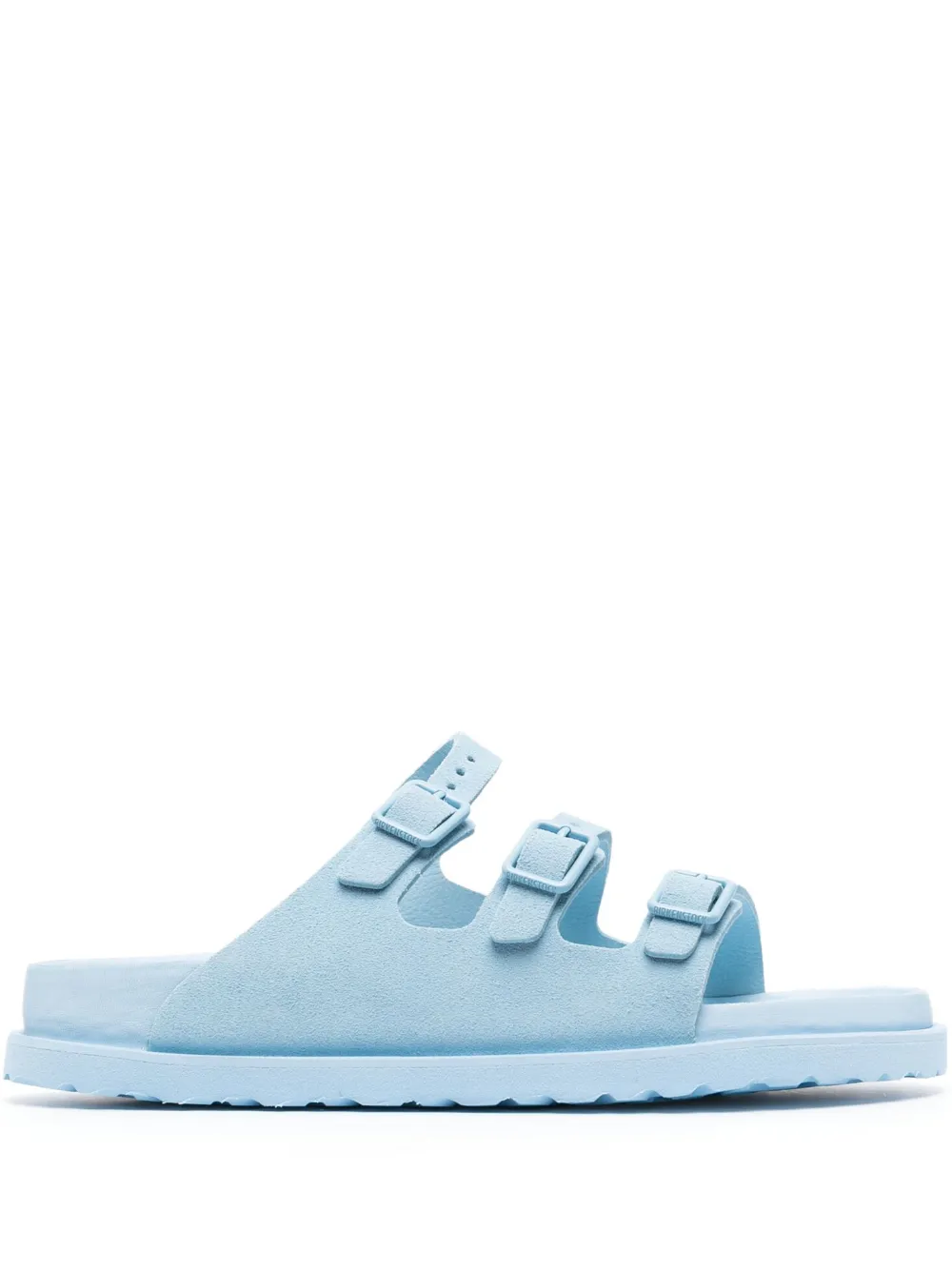 Women Birkenstock Buckle-fastening Calf-leather Slides 1 Women Birkenstock Buckle-fastening Calf-leather Slides