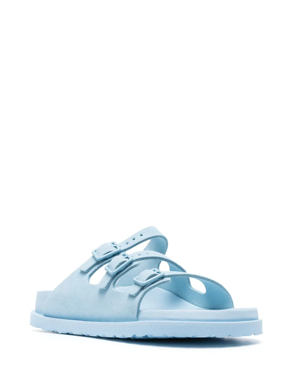 Women Birkenstock Buckle-fastening Calf-leather Slides 2 Women Birkenstock Buckle-fastening Calf-leather Slides - Image 2