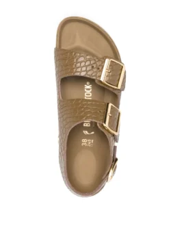 Women Birkenstock Crocodile-effect Sandals -Shoe Paradise Shop 20007842 44979906 1000