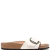Women Birkenstock Madrid Leather Flat Sandals