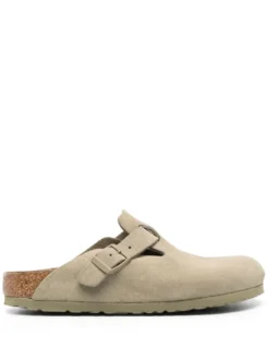 Women Birkenstock Boston Suede Slippers