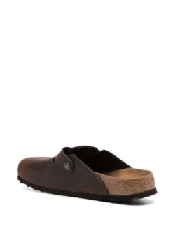 Men Birkenstock Boston Leather Slides -Shoe Paradise Shop 20214042 50250563 1000