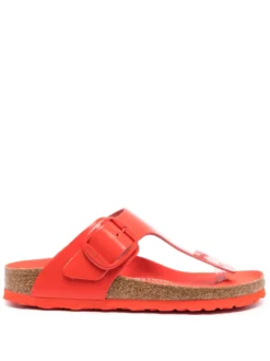 Women Birkenstock Gizeh Leather Sandals