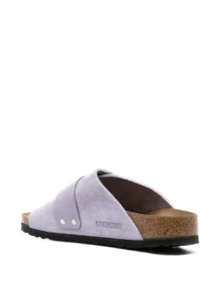 Women Birkenstock Kyoto Logo-debossed Suede Sandals -Shoe Paradise Shop 20318825 50376484 1000