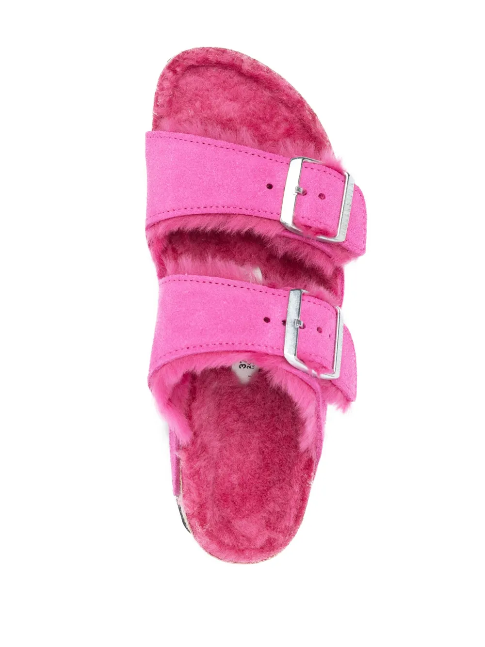 Women Birkenstock Arizona Shearling Suede Sandals 4 Women Birkenstock Arizona Shearling Suede Sandals - Image 4