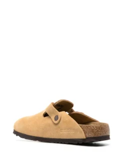 Women Birkenstock Boston Buckled Suede Sandals -Shoe Paradise Shop 20320411 50378081 1000
