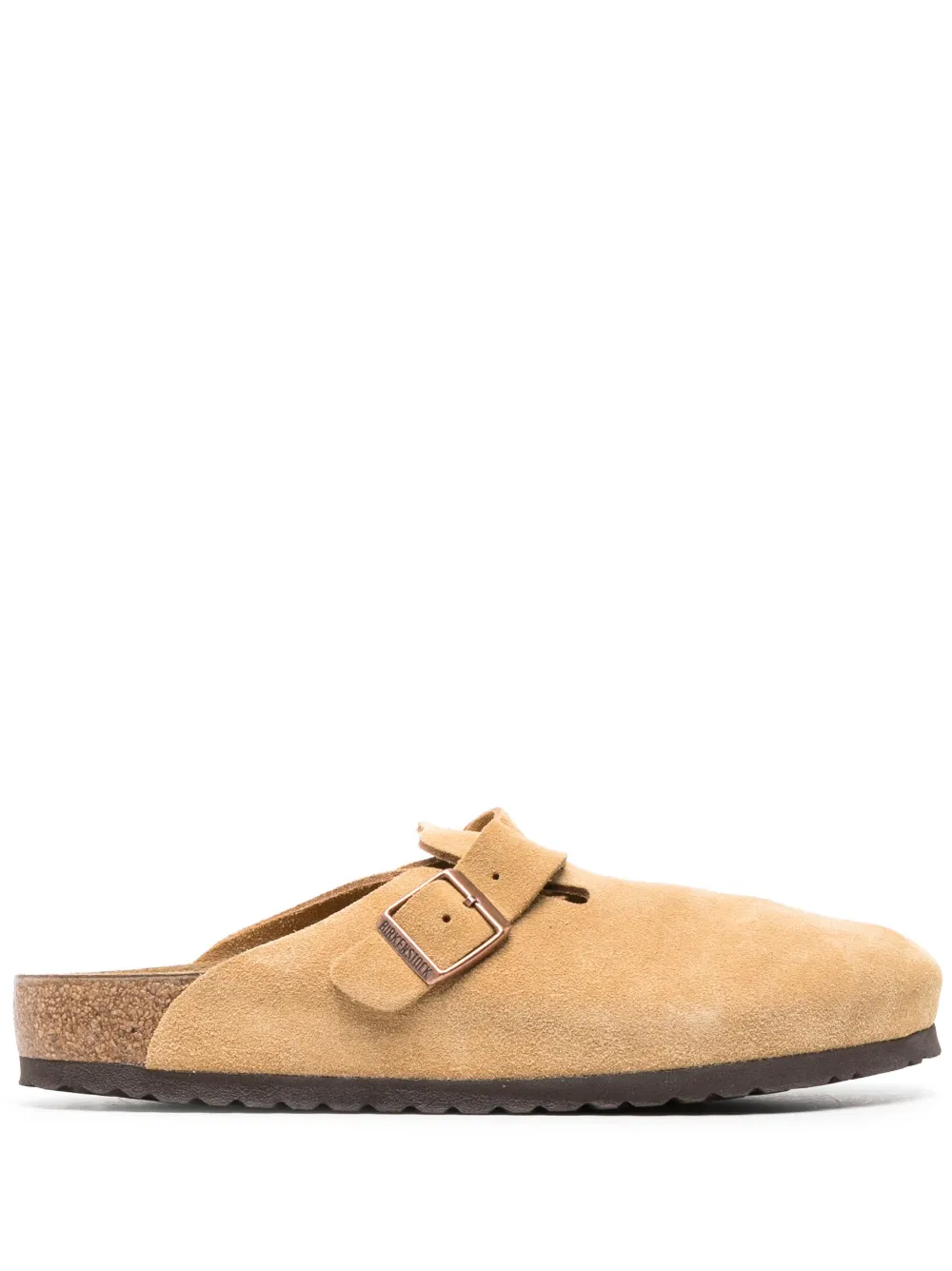 Men Birkenstock Boston Suede Slides 1 Men Birkenstock Boston Suede Slides