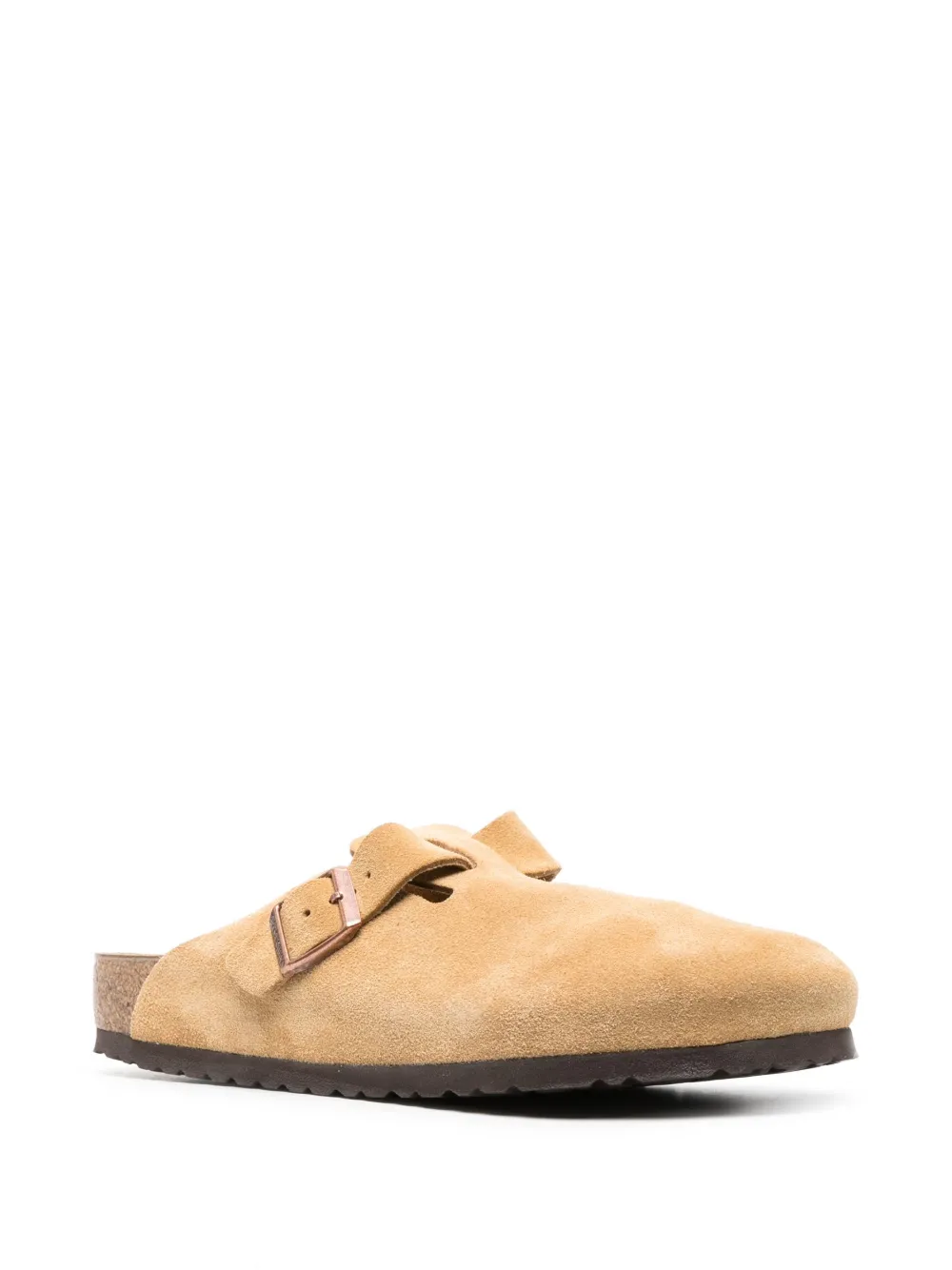 Men Birkenstock Boston Suede Slides 2 Men Birkenstock Boston Suede Slides - Image 2