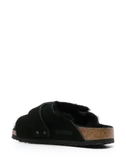 Women Birkenstock Kyoto Shearling Suede Sandals -Shoe Paradise Shop 20320421 50361566 1000
