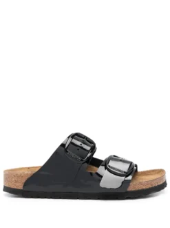 Women Birkenstock Arizona Big Buckle Patent Sandals