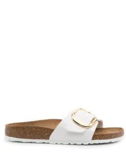 Women Birkenstock Madrid Big Buckle Leather Sandals