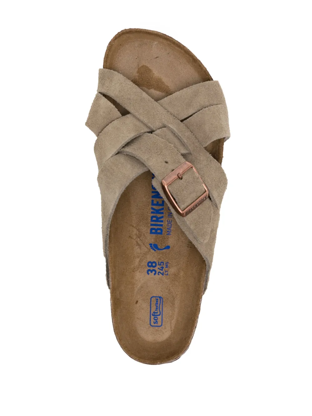 Women Birkenstock Lugano Suede Open-toe Sandals 4 Women Birkenstock Lugano Suede Open-toe Sandals - Image 4