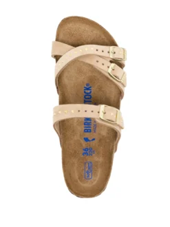 Women Birkenstock Franca Stud-detailed Leather Sandals 7 Women Birkenstock Franca Stud-detailed Leather Sandals -Shoe Paradise Shop 20618005 50669159 1000