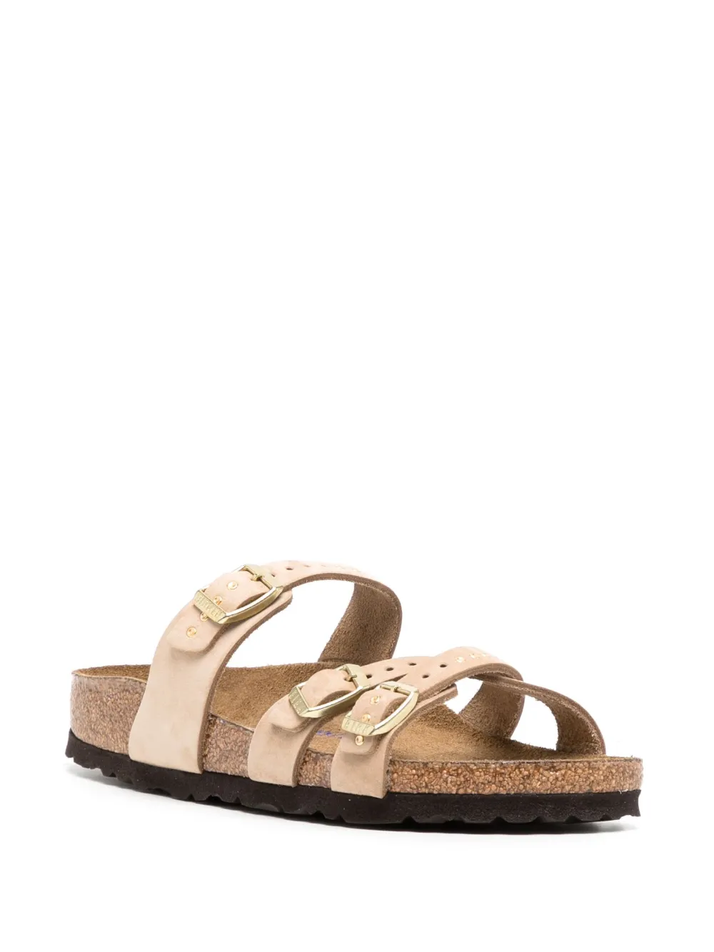Women Birkenstock Franca Stud-detailed Leather Sandals 2 Women Birkenstock Franca Stud-detailed Leather Sandals - Image 2