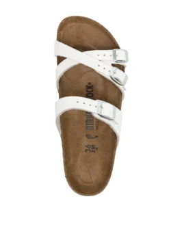 Women Birkenstock France Strap Leather Sandals -Shoe Paradise Shop 20618007 50669060 1000