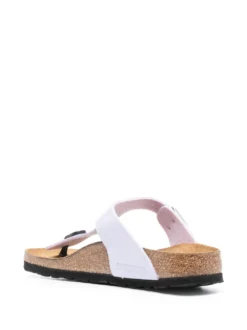 Women Birkenstock Gizeh Birko Leather Slides -Shoe Paradise Shop 20667216 50632440 1000